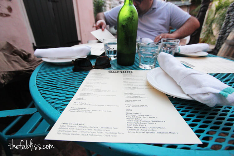 Cane & Table New Orleans